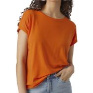 T-shirt Orange Femme Aware Vero Moda Ava