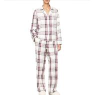 Pyjama Blanc/Marine/Rouge Femme Tommy Hilfiger Heritage pas cher