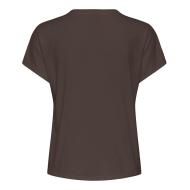 T-Shirt Marron Femme JDY Ilse Pocket vue 2