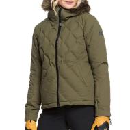 Veste de ski/snow Kaki Femme Roxy Breeze pas cher