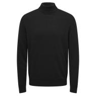 Pull Col roulé Noir Homme Only & Sons Reg 12
