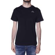 T-Shirt noir homme Kappa Cafers Slim Tee pas cher