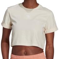 T-shirt écru Femme Adidas H37880