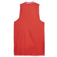 Débardeur de Sport Rouge Homme Puma Hoops vue 2
