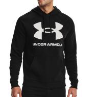 Sweat à capuche Noir Homme Under Armour Rival pas cher