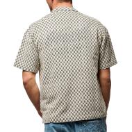 Chemisette Beige/Noir vichy Homme Kaporal TROY vue 2