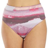 Bas de maillot de bain Bordeaux Femme Nike Reversible vue 3