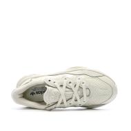 Baskets Blanches/Crème Femme Adidas Ozweego vue 4