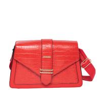 Sac Bandoulière Rouge Femme Manoukian Romeo pas cher