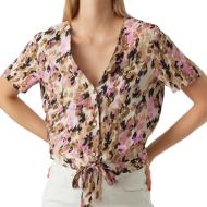 Top Imprimé Beige Femme Vero Moda Measy pas cher