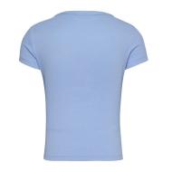 T-shirt Bleu Femme Tommy Hilfiger Essential vue 2