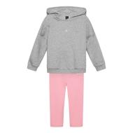 Ensemble Gris/Rose Fille Adidas HN3483 pas cher