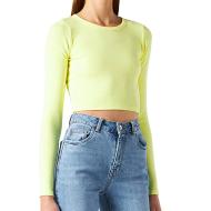 Top Jaune Femme JJXX Feline