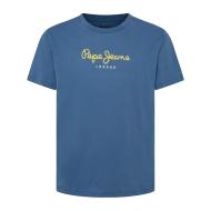 T-shirt Bleu Homme Pepe jeans Eggo SEB