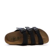 Sandales Noires Femme Birkenstock Arizona Papflex vue 4