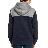 Sweat à capuche Marine Garçon Quiksilver Kelblozipyth vue 2
