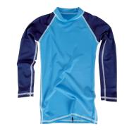 Camiseta de licra azul para niño Ocean Step Rashvest barato
