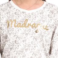 Sweat Blanc/Léopard Femme Les Tropéziennes Maddie vue 3