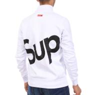 Veste Zippée Blanche Homme Supreme Grip Susy vue 2