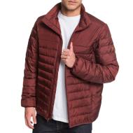 Doudoune Bordeaux Homme Quiksilver Scaly pas cher