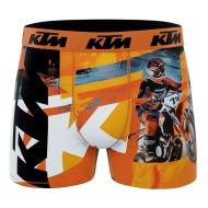 Men’s Black/Orange KTM Motocross Boxer Shorts affordable