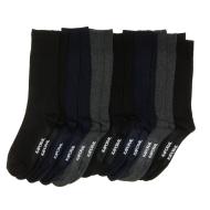 7x Paires de Chaussettes Noires/Grises Homme Kaporal FABRICIO