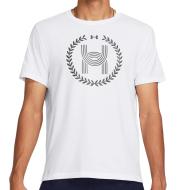 T-shirt Blanc Homme Under Armour Run Everywhere pas cher