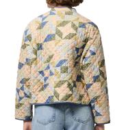 Veste Matelassée Multicolore Femme Pieces Ke vue 2