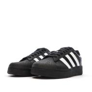 Baskets Noires/Blanches Homme Adidas Superstar Xlg vue 6