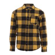 Chemise à Carreaux Vichy Jaune Garçon Jack and Jones