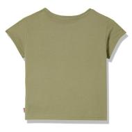 T-shirt Kaki Garçon Levi's 4ED488 vue 2