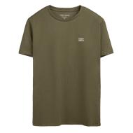 T-shirt Kaki Homme Teddy Smith Total 1