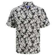 Chemise Noir Garçon Jack & Jones Joshua vue 3