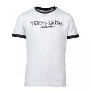 T-shirt Blanc Garçon Teddy Smith Ticlass3 Mc