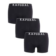 Lot x3 Boxers Noir/Blanc homme Kaporal QUADMH