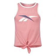 Débardeur Rose Fille Reebok Tie-front pas cher