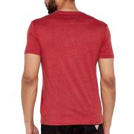 T-shirt Rouge Homme Tommy Hilfiger Tjm X Slim Jaspe vue 2