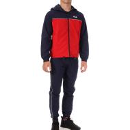 Survêtement Marine/Rouge Homme Fila Tallington 2.0 pas cher