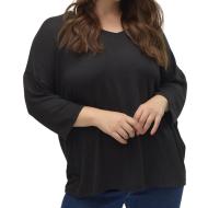 Pull Noir Femme Vero Moda Curve Brianna 3/4