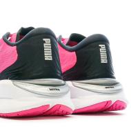 Chaussures de Running Rose/Noire Femme Puma Electrify Nitro vue 7