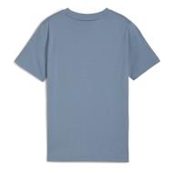 T-Shirt Bleu Garçon Puma 690388 vue 2