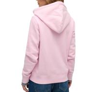 Sweat Rose Femme Superdry Essential Logo Ziphood Hb vue 2