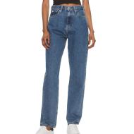 Jean Straight Fit Bleu Femme Calvin Klein Authentic