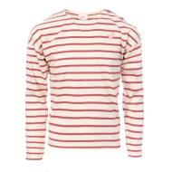 T-Shirt Manches Longues Blanches/Roses Fille Elle est ou la mer Tuner pas cher