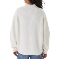 Pull Blanc Femme Tommy Hilfiger DW0DW22109 vue 2