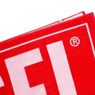 Serviette Rouge/Blanche Homme Diesel Helleri vue 2