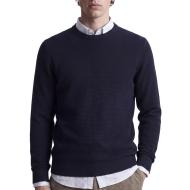 Pull Marine Homme Jack & Jones Globe Knit