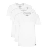 X3 T-Shirt Blanc Mixte Calvin Klein Jeans Cotton