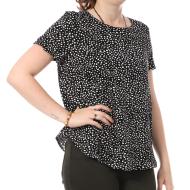 Blouse Noire à Motifs Femme Vero Moda Easy Joy