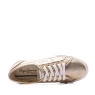 Baskets femme Doré Pepe jeans Brady vue 4